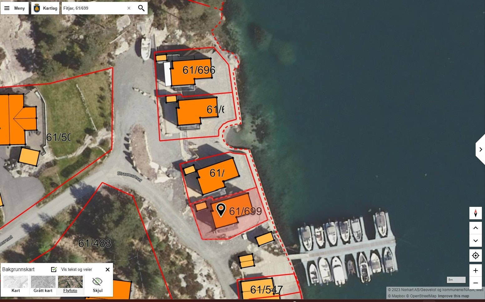 Oversiktskart. Galleribilde