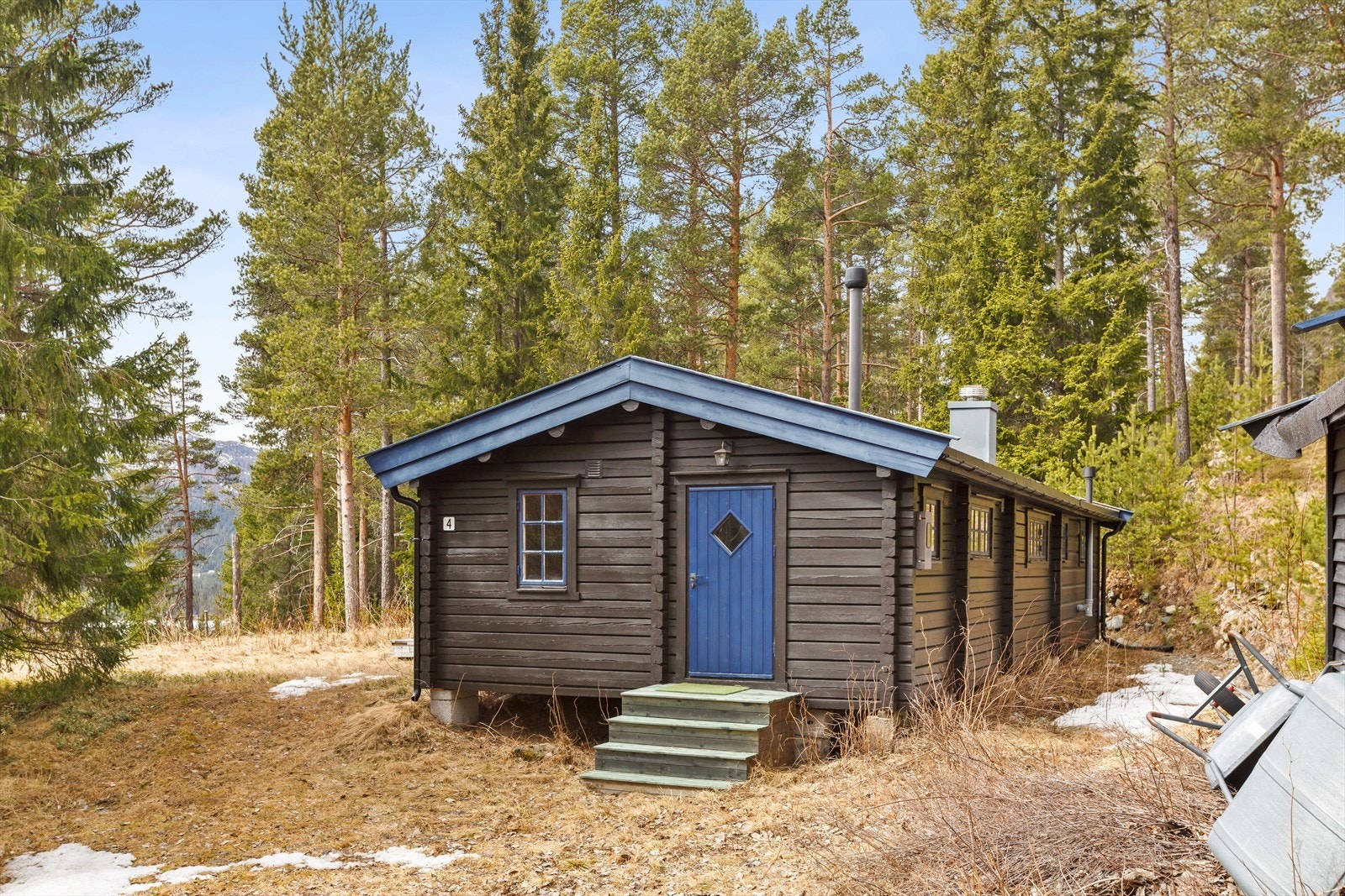 Fritidsboligen ligger i et naturskjønt og fredfullt område med spredt hyttebebyggelse i Espedalen Galleribilde