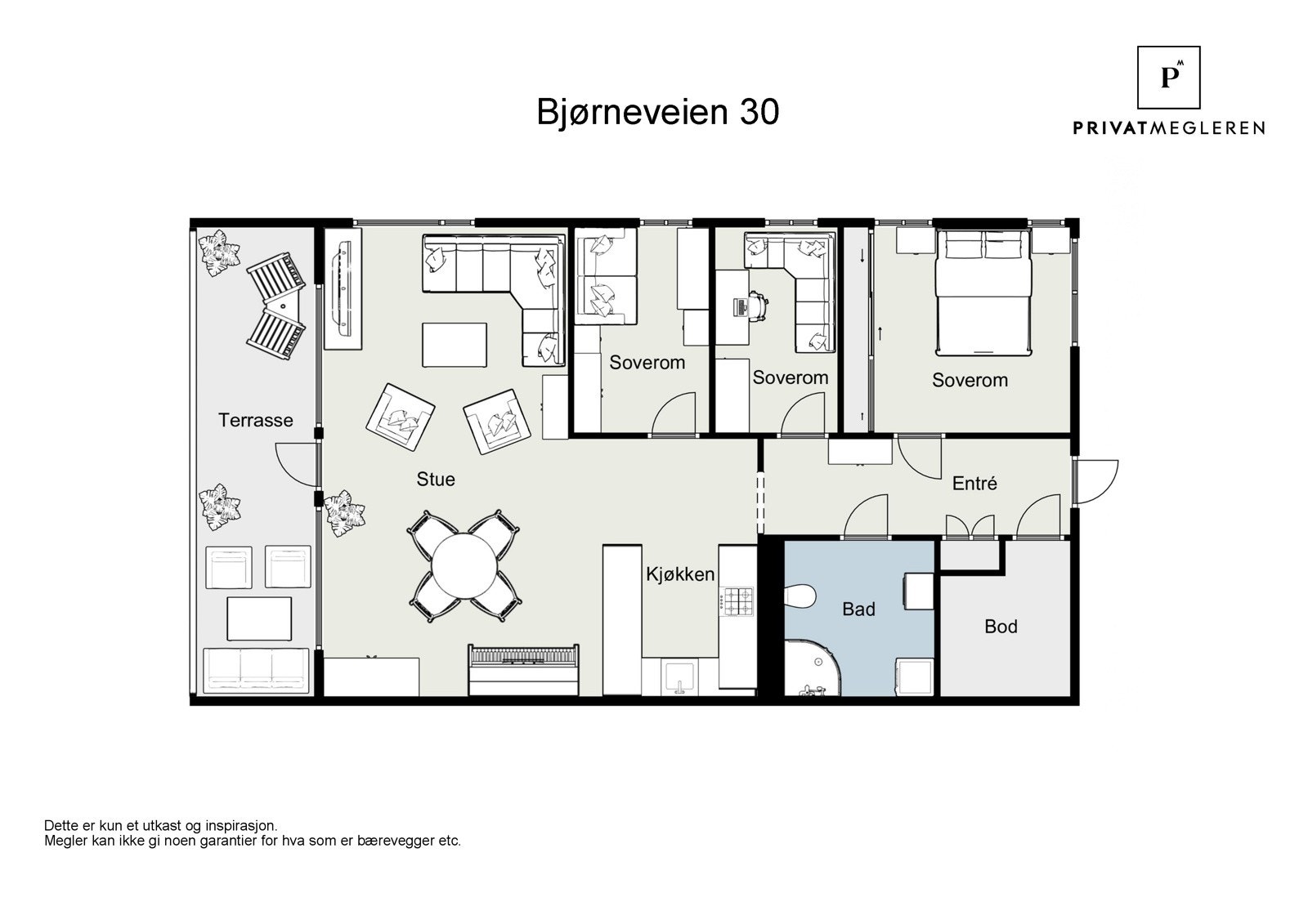 Plantegning. Galleribilde