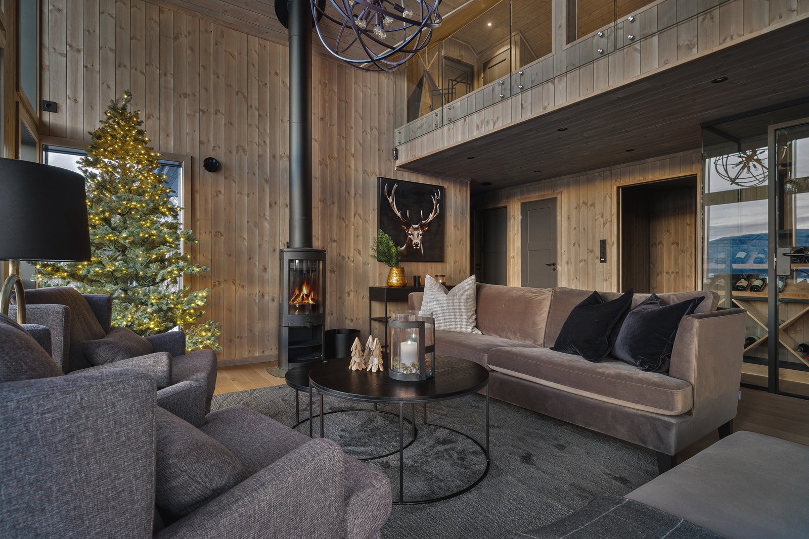 Visningshytten Solheim 110 i Malangen Galleribilde