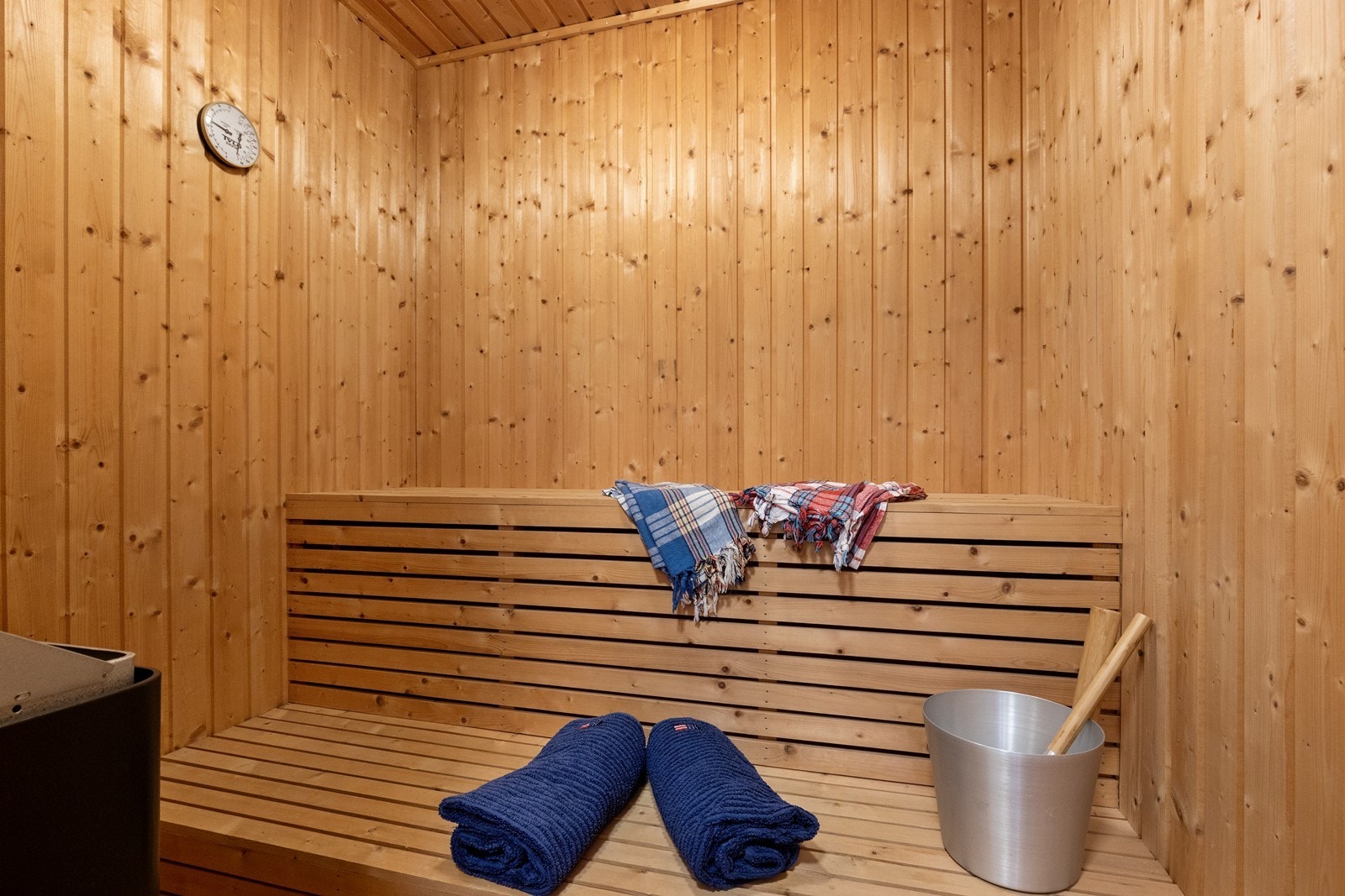 Badstue med adkomst fra badet Galleribilde