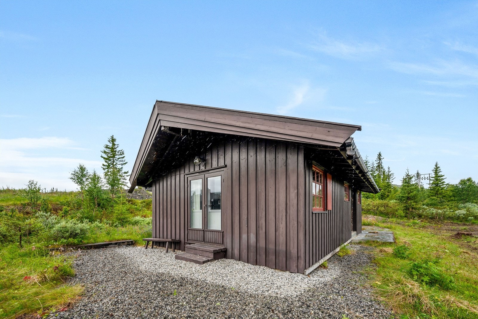 Uteområdet. Galleribilde
