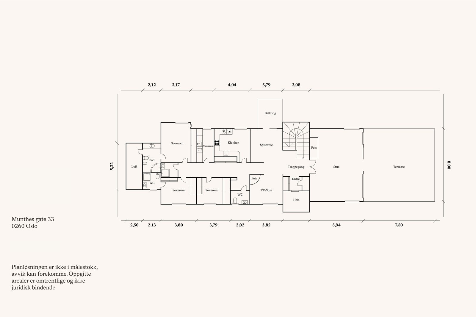Plantegning. Galleribilde