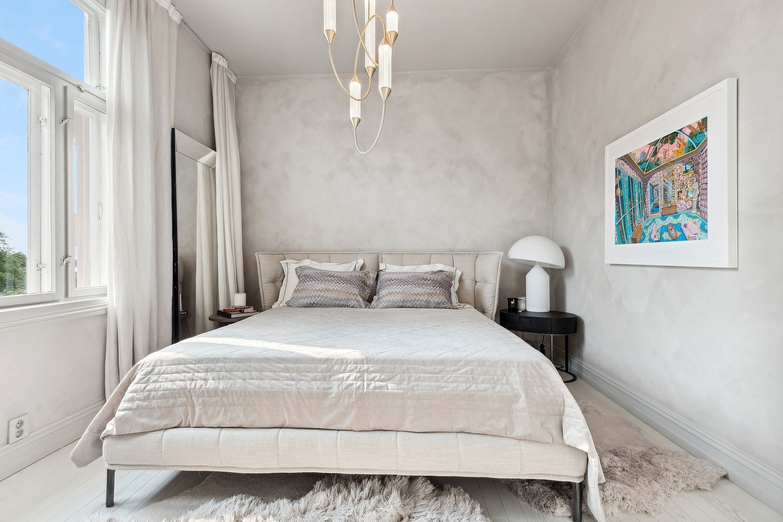 Soverom 2 med dobbeltseng. Galleribilde