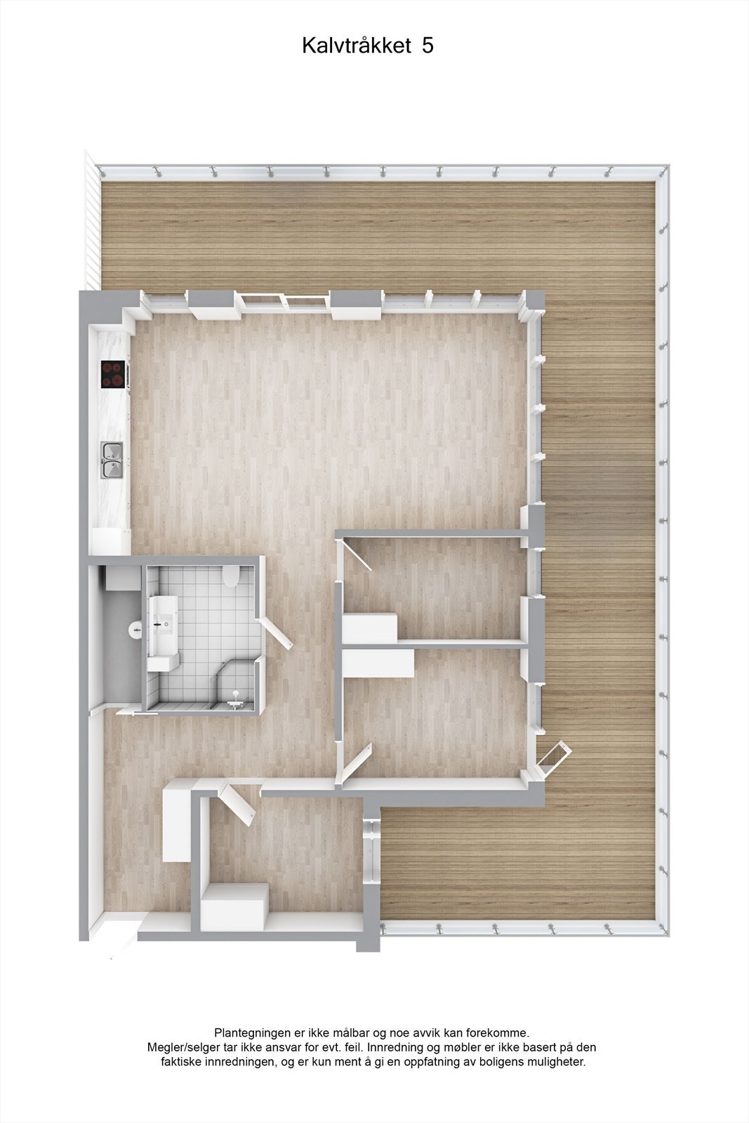 Planskisse 3D Galleribilde