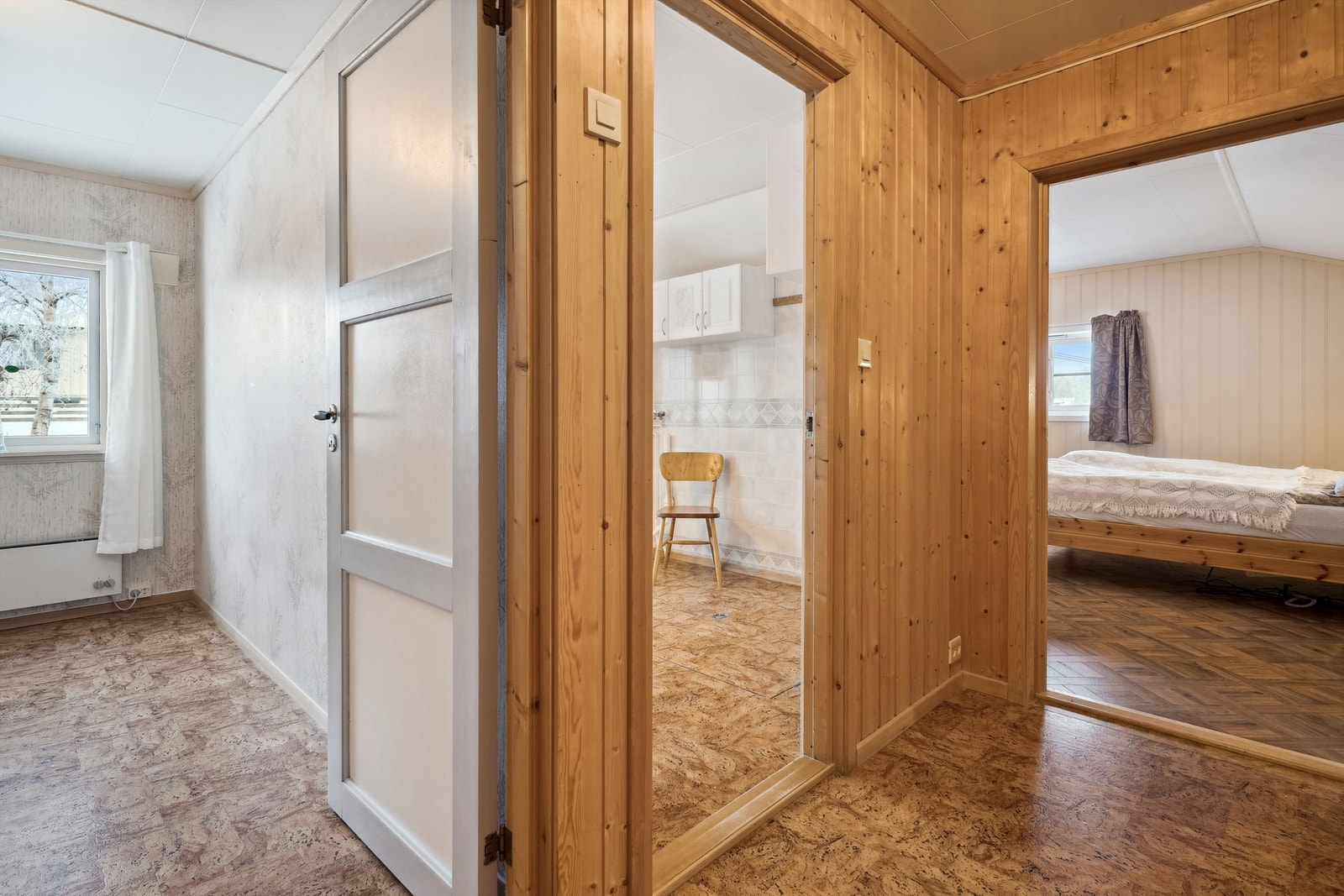 Mellomgang til soverommene og badet Galleribilde