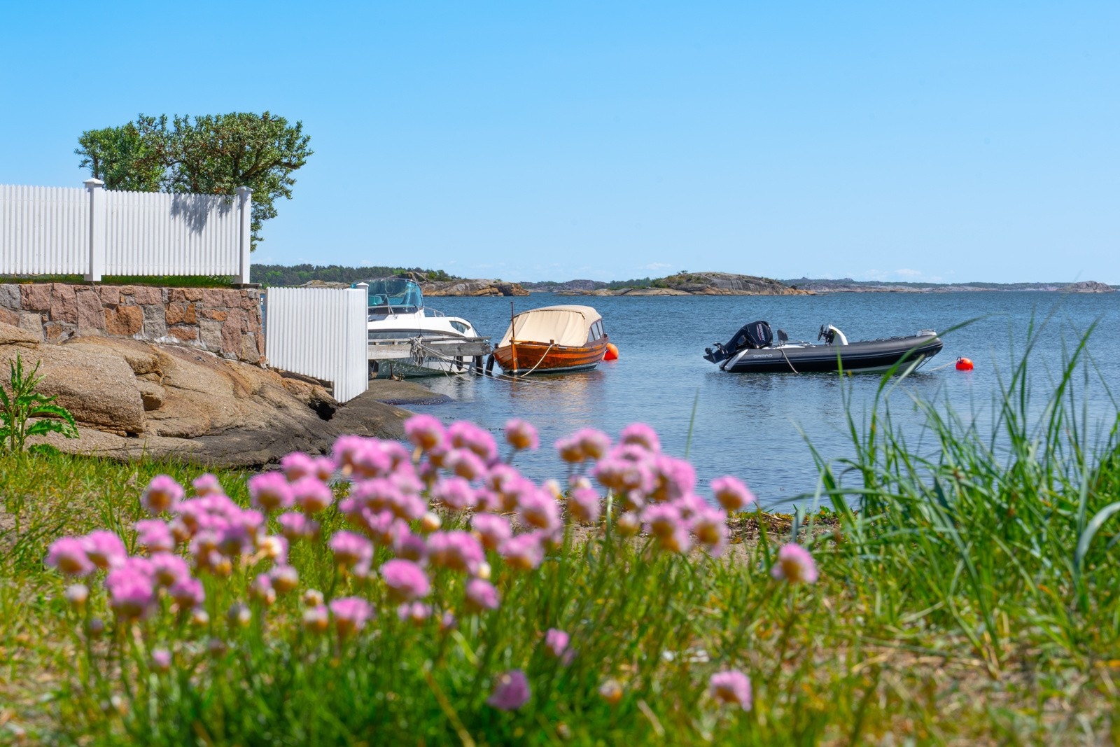 Sommeren på Lahelle er som rene sørlandsidyllen Galleribilde