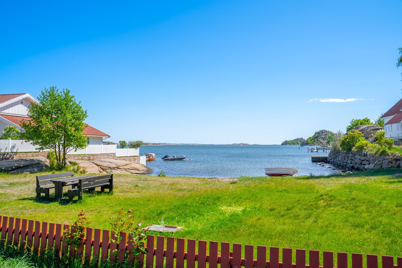 Sommer, sol, bading og måkeskrik er en kort rusletur unna boligen Galleribilde