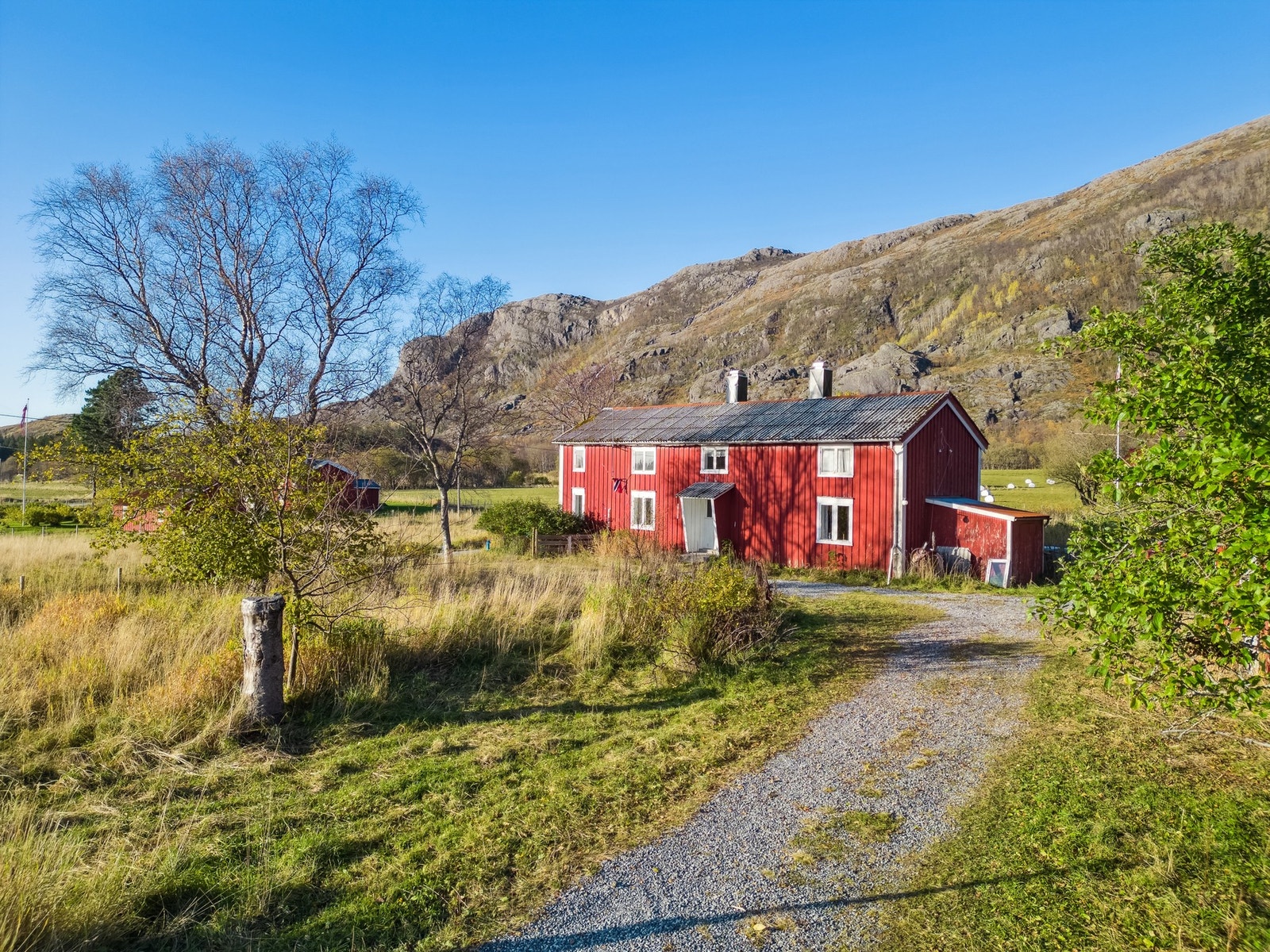 "Gammelstua" på tunet har sin opprinnelse fra 1800- tallet! Galleribilde