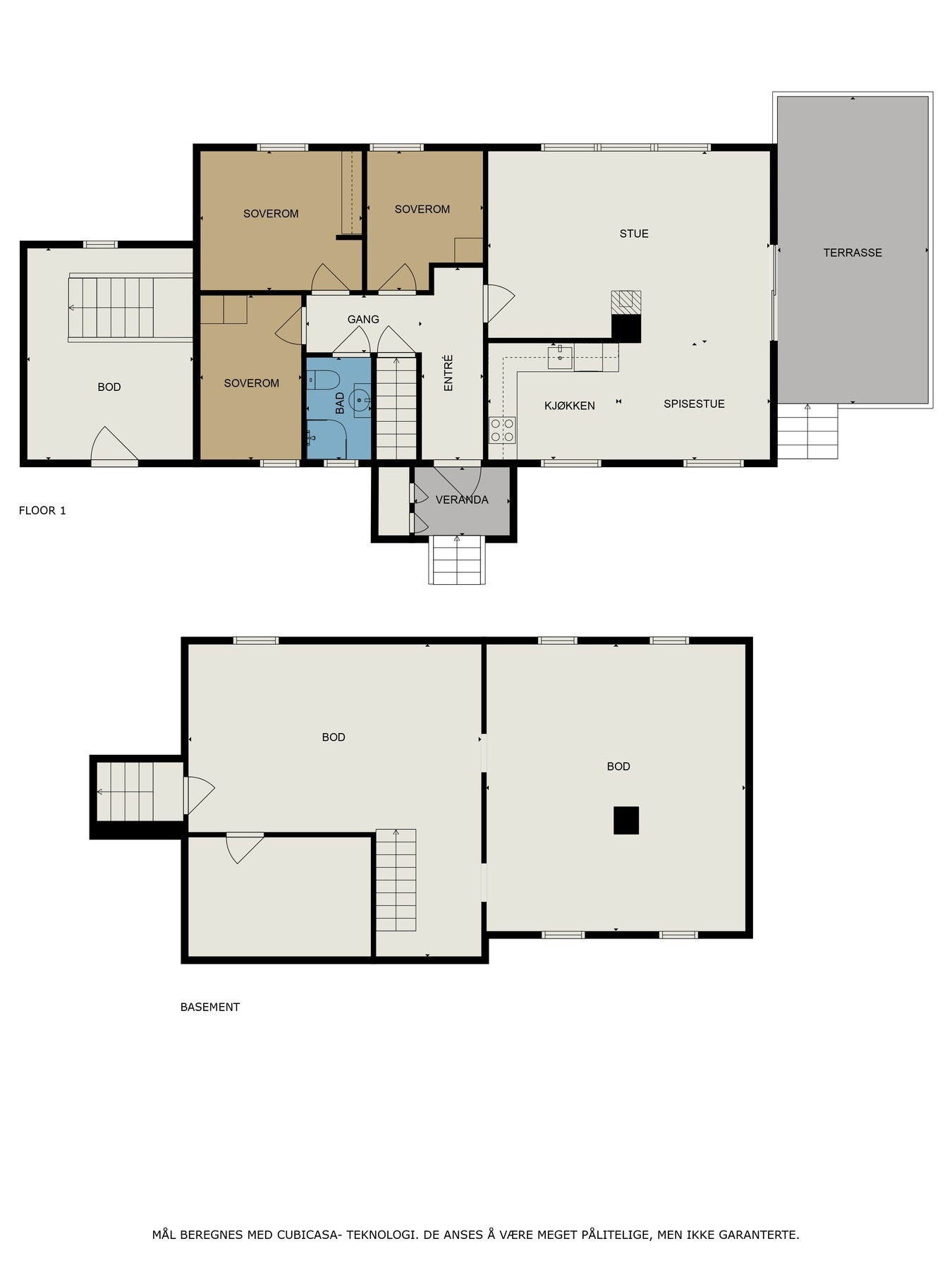 Plantegning. Galleribilde