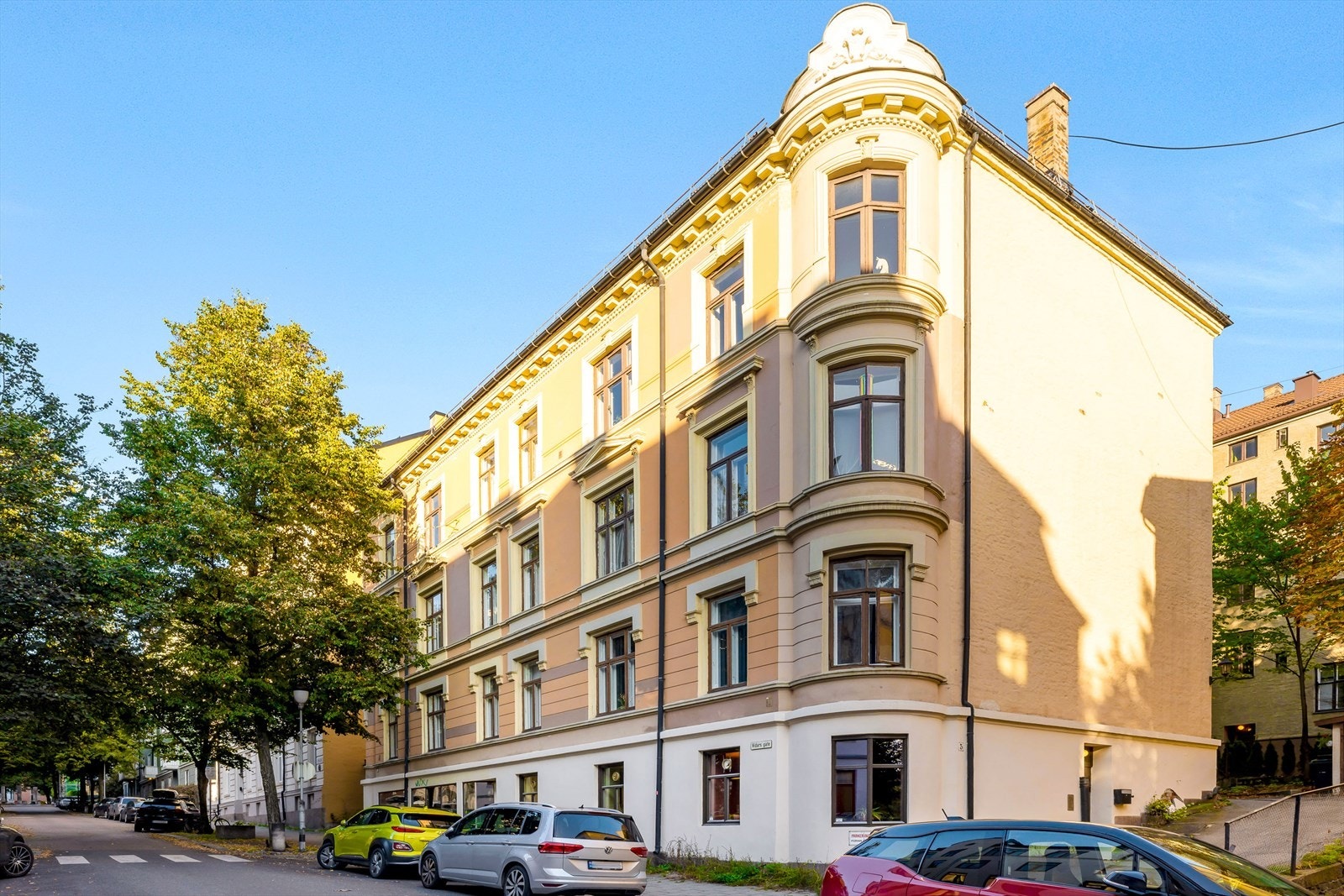 Byggets fasade. Galleribilde