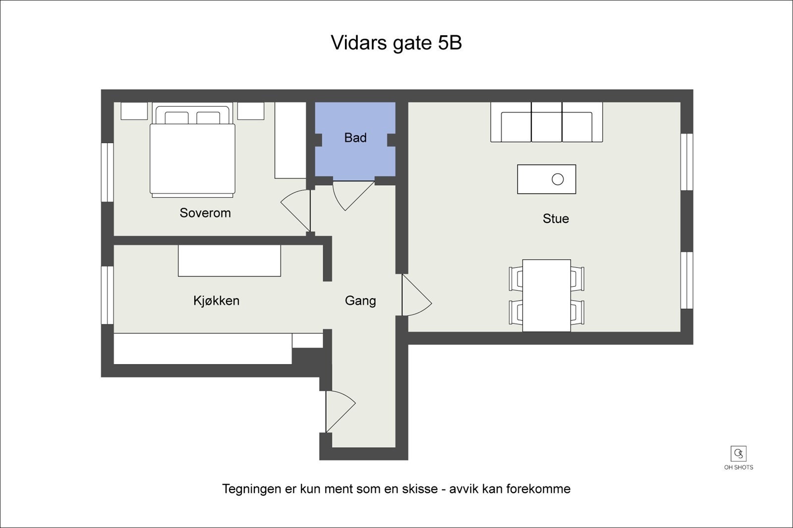 Plantegning. Galleribilde