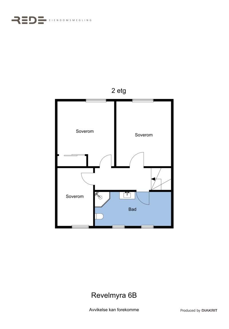 Planskisse 2. etg Galleribilde