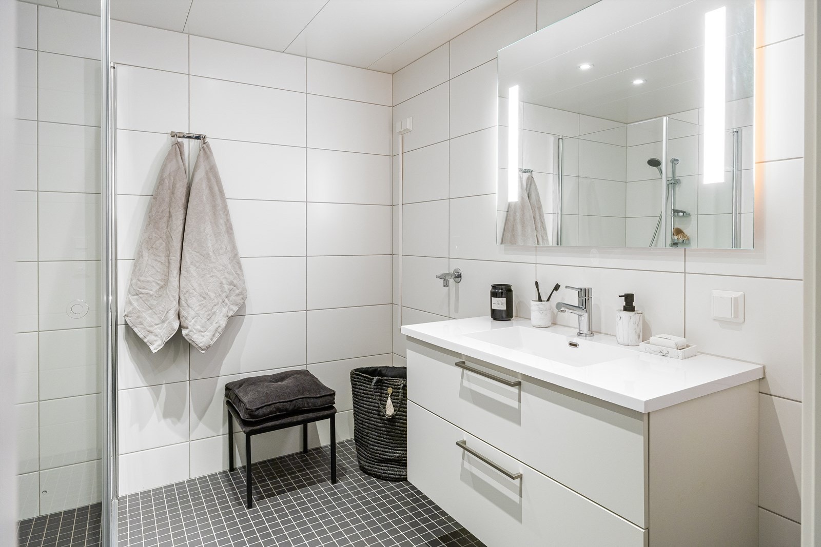 Badet har fått tilstandsgrad 1 av takstmann. Galleribilde