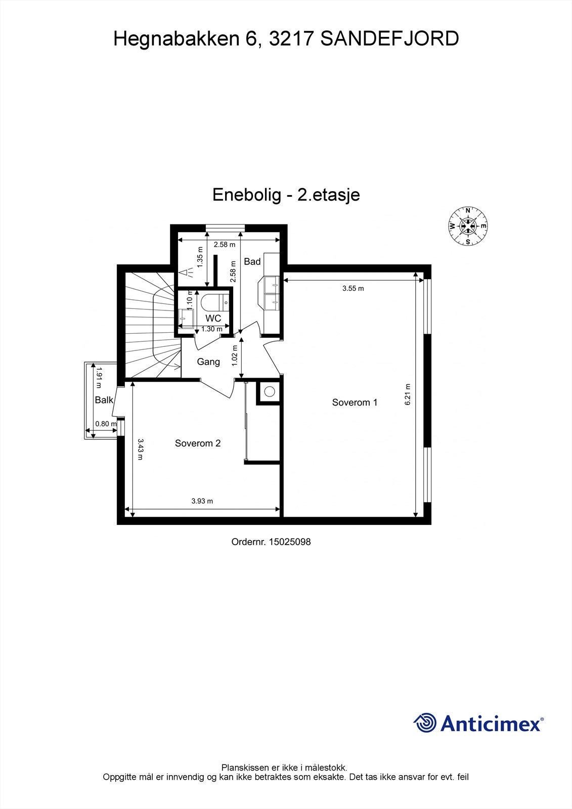 Plantegning 2.etasje Galleribilde