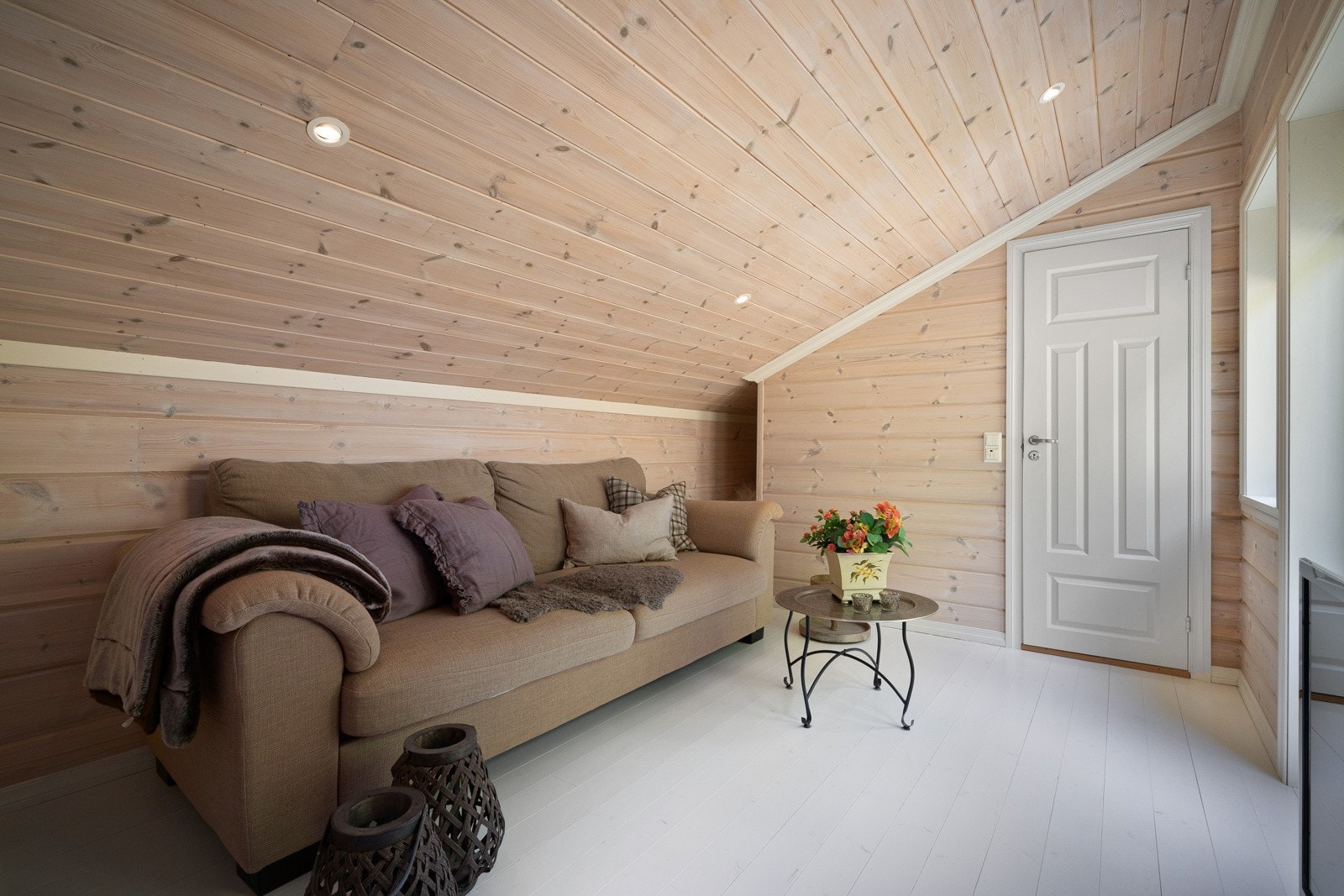 Loftsstuen er helt super om en trenger ekstra sengeplasser. Galleribilde