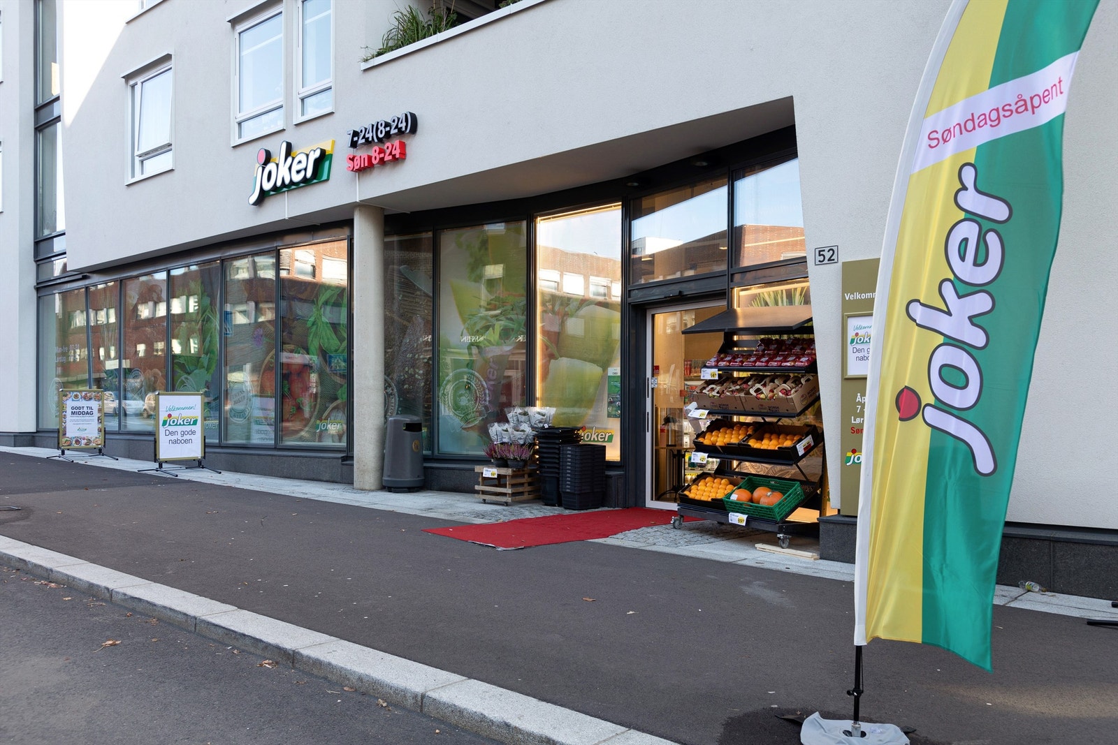 Joker som er søndagsåpent! Galleribilde
