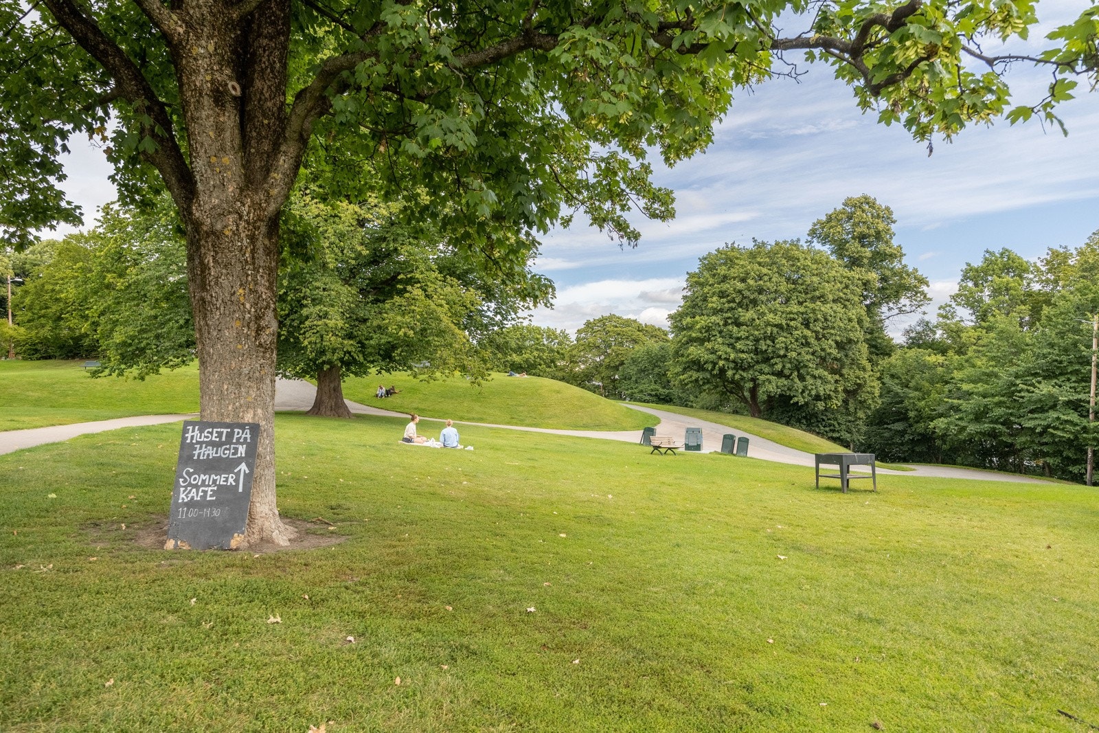 Gangavstand til Stensparken fra leiligheten. Galleribilde