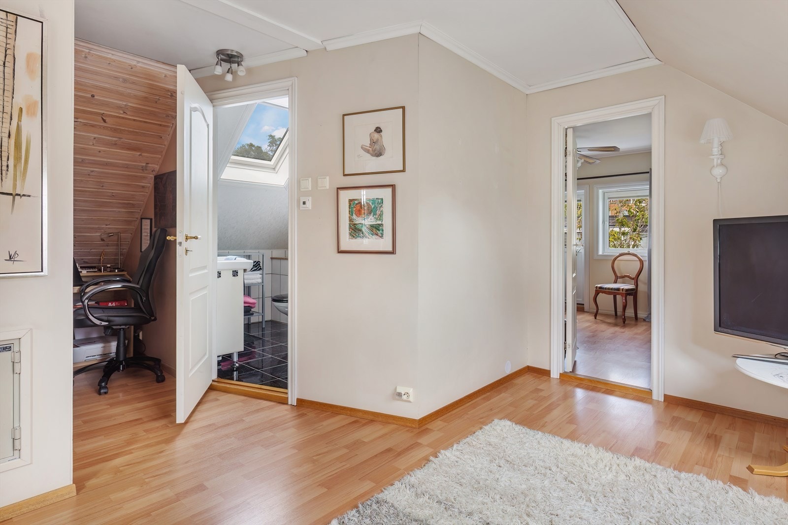 Loftstue Galleribilde