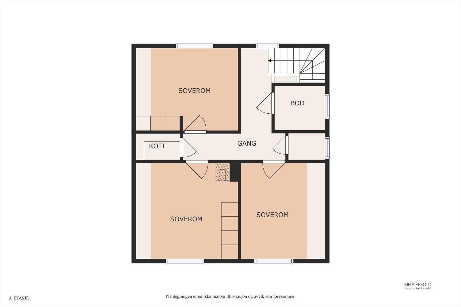 Plantegning av 2.Etasje Galleribilde