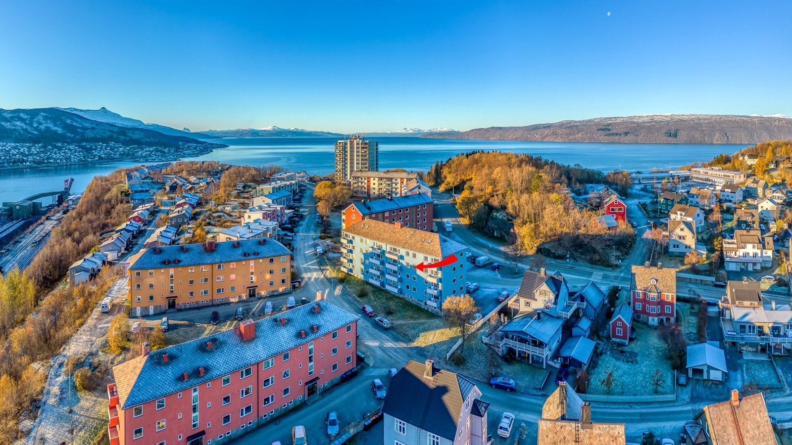 Flott beliggenhet i populært boligområde på Framnes. Galleribilde
