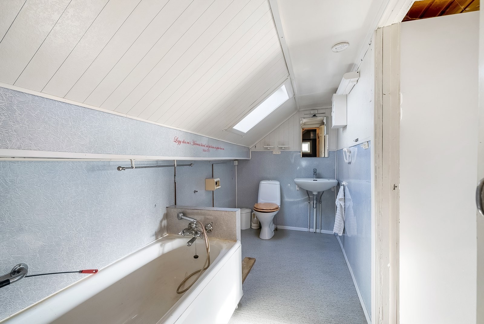 Bad på loft Galleribilde