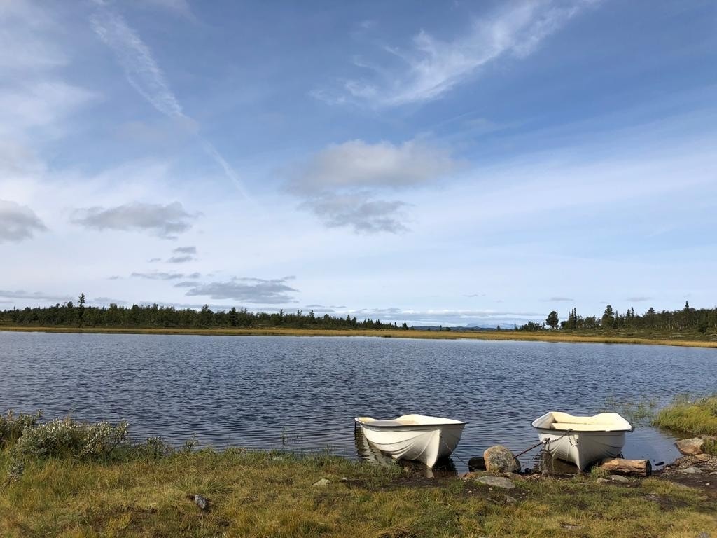Området har også fiskemuligheter i flere vann Galleribilde