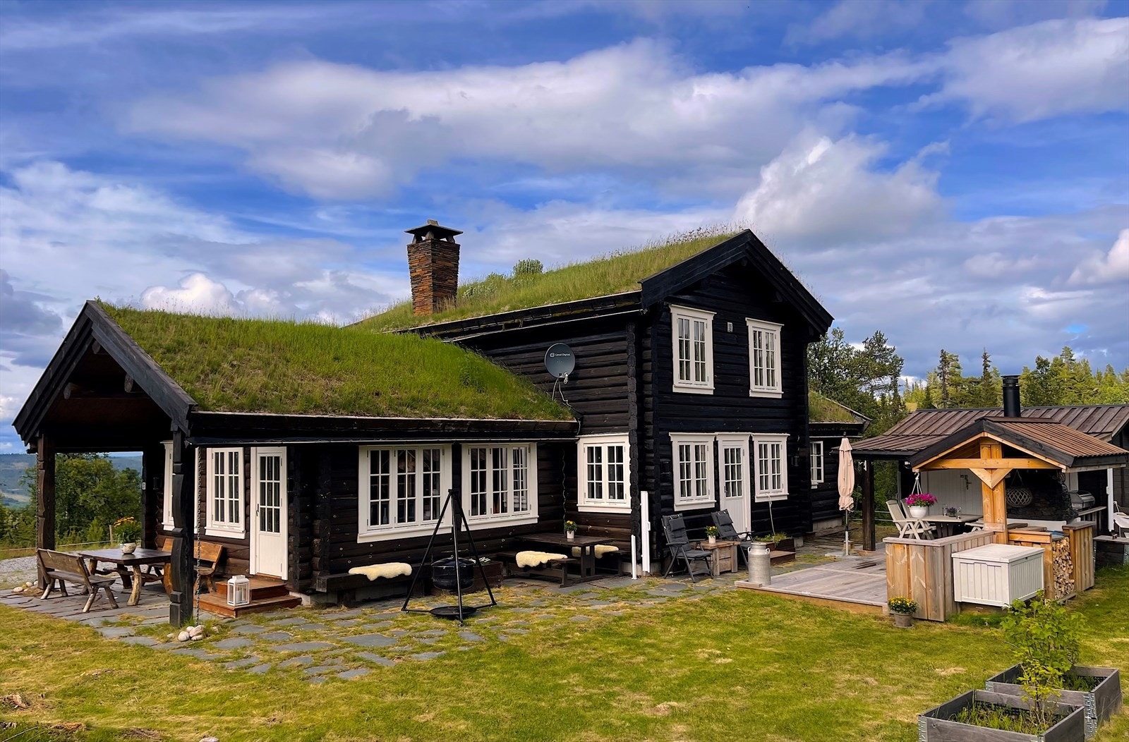 Idylliske og usjenerte uteområder Galleribilde