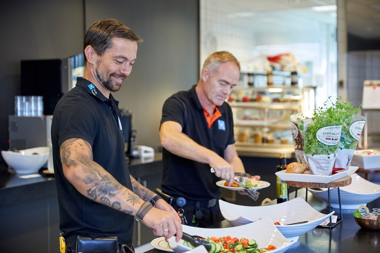 Kantine i nabobygg Galleribilde