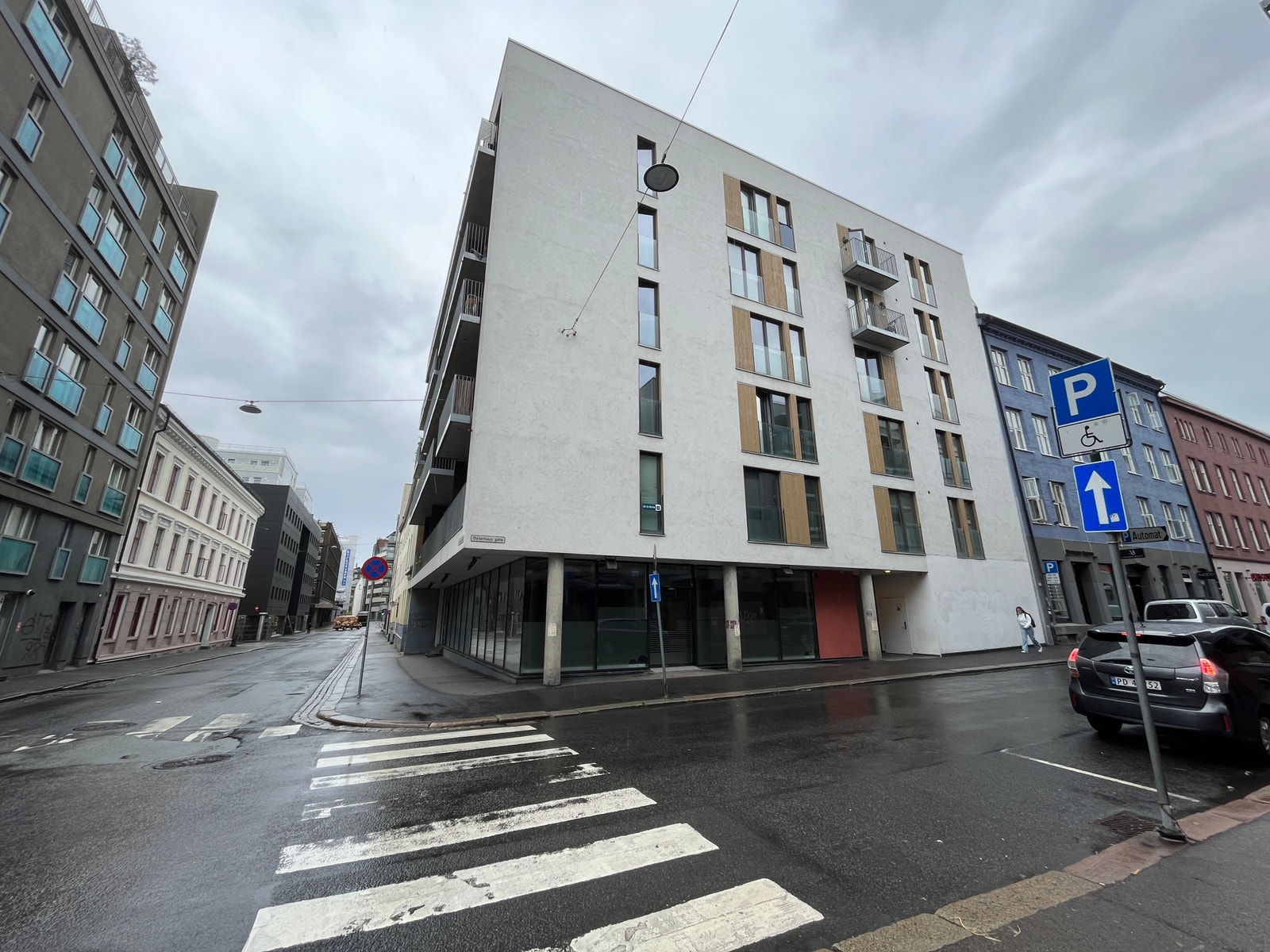 Lokalet ligger på hjørnet av Calmeyers gate / Osterhaus gate Galleribilde