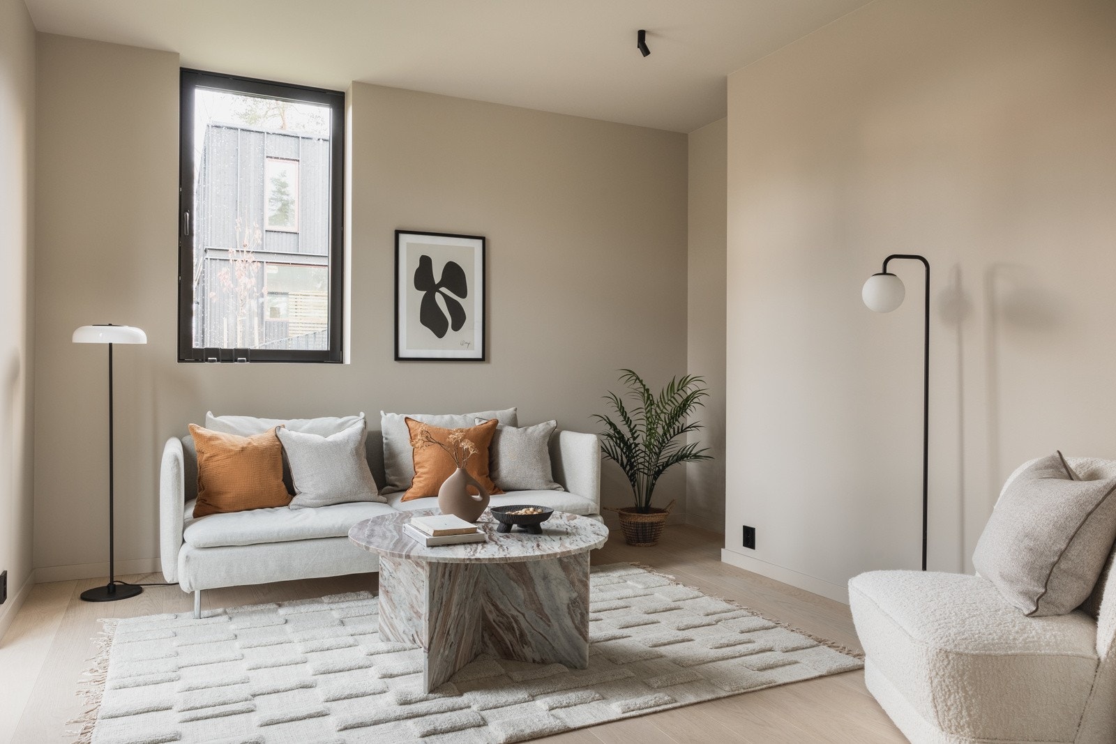 Stue. Belysning fra SML lighting Galleribilde