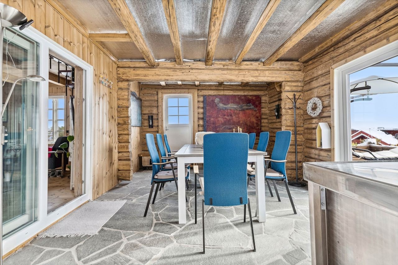 Stue/vinterhage i våningshuset Galleribilde
