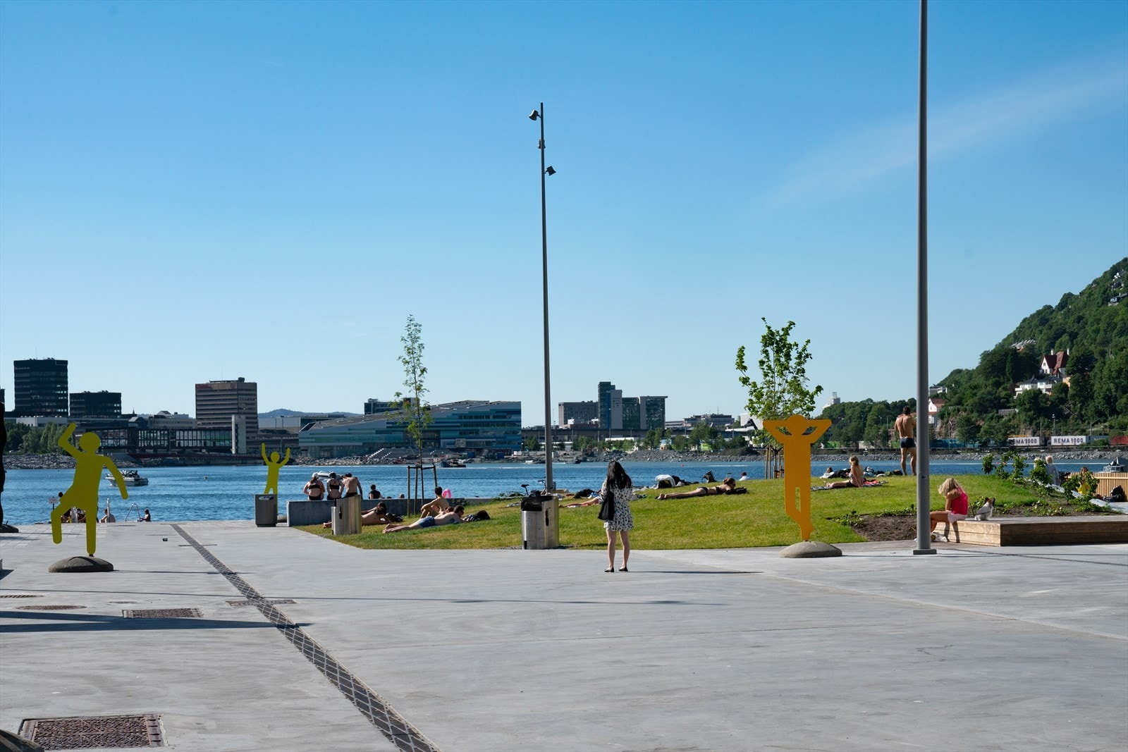 - Du har en flott badeplass like i nærheten - Galleribilde