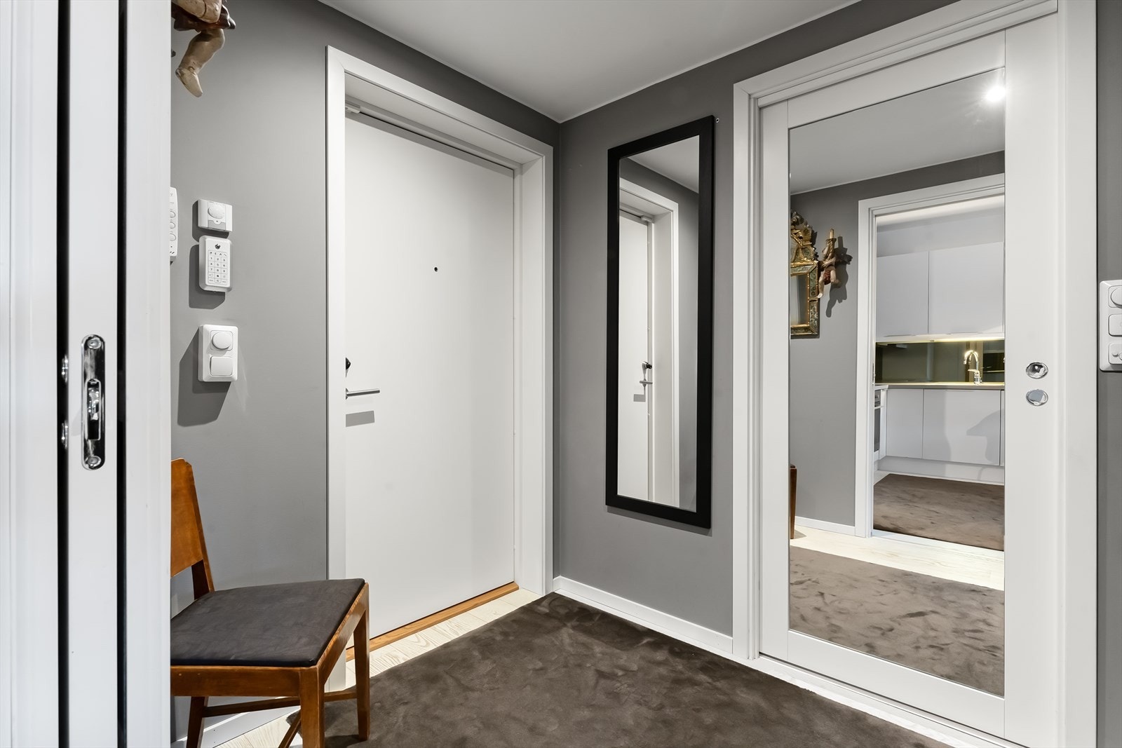 Innbydende entré. Galleribilde