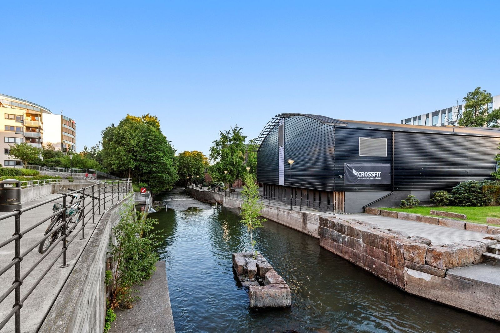 Flotte turområder langs akerselva. Her finner du også Crossfit Nydalen. Galleribilde
