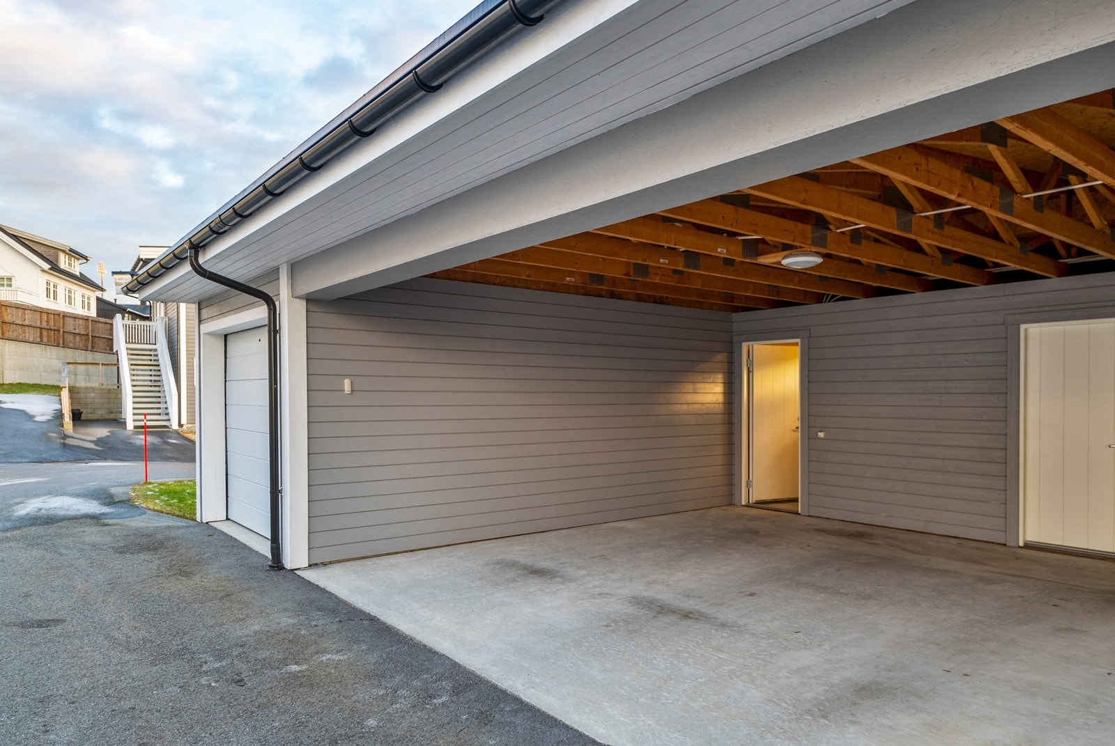 Egen carport Galleribilde