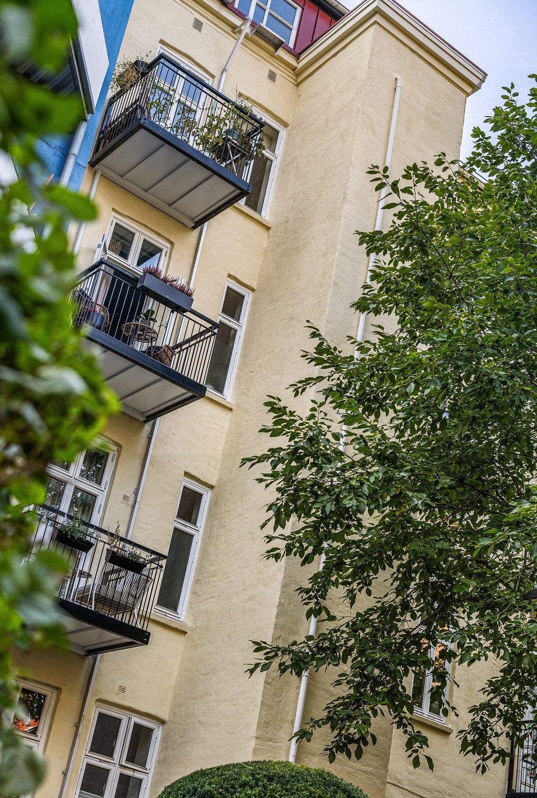 - Fasade mot bakgård - Galleribilde