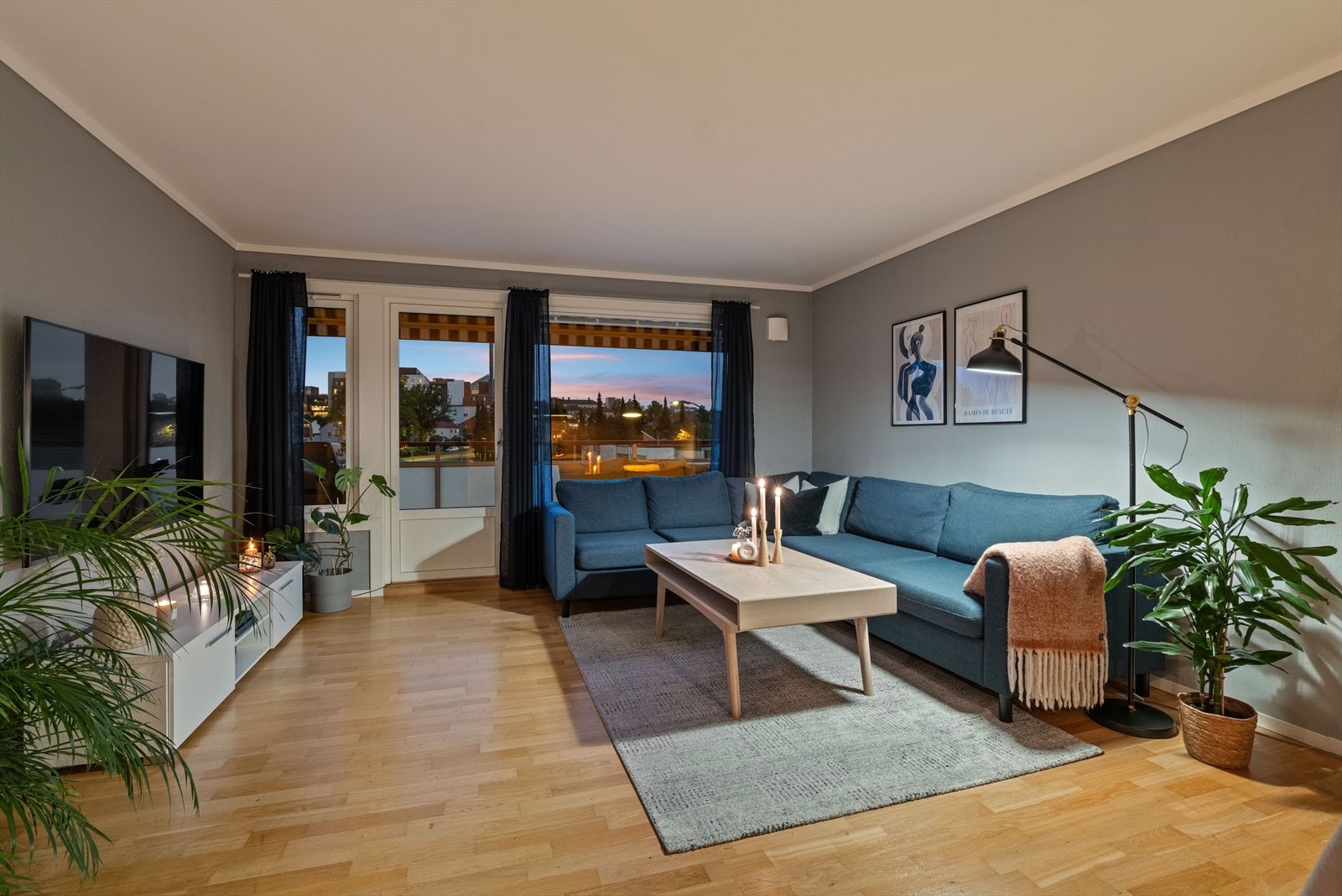 TV/bredbånd er inkludert i felleskostnadene og blir levert av Telenor. Galleribilde
