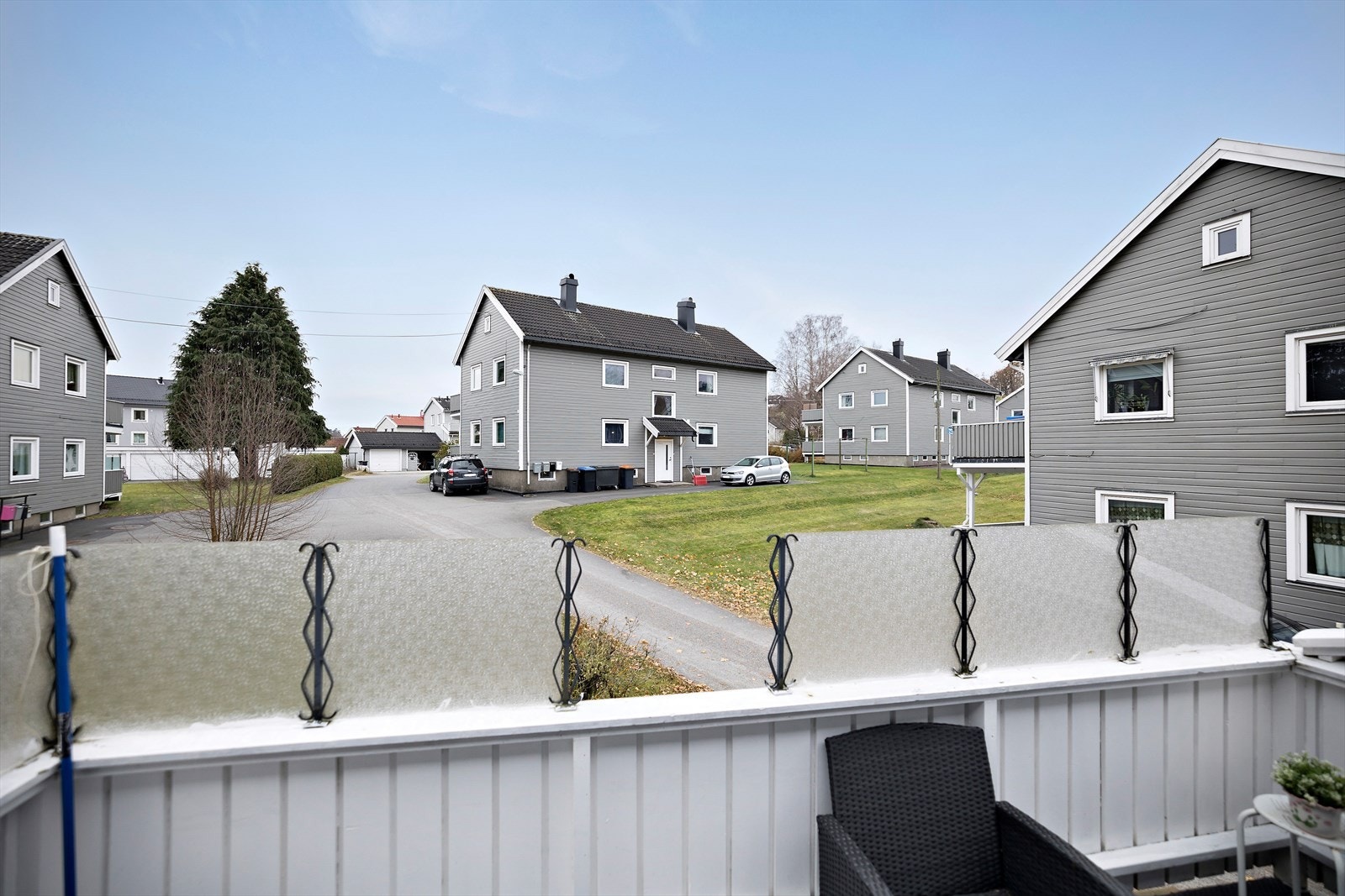 Balkongen er 9 m2 Galleribilde