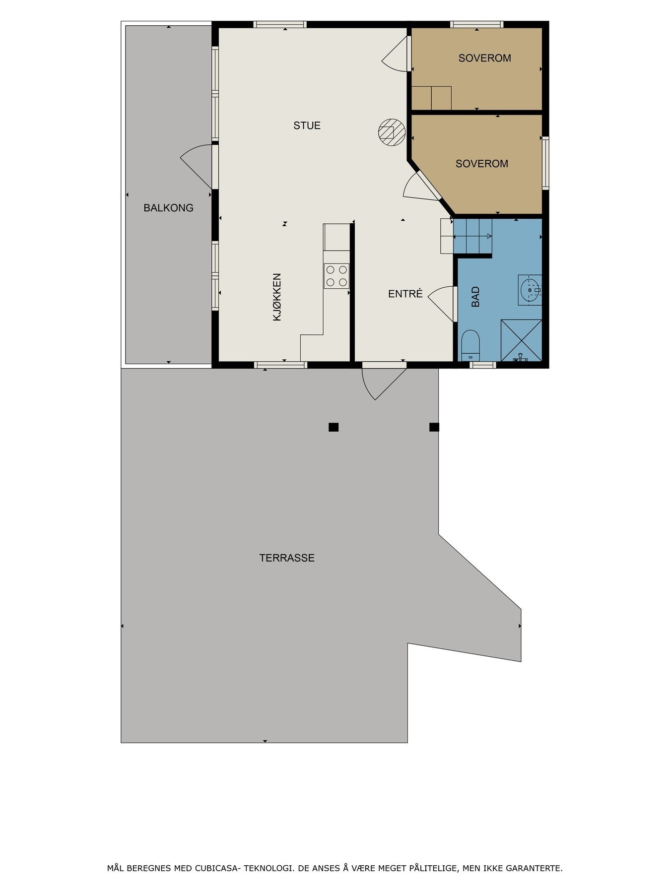 Orientering for 1. plan Galleribilde
