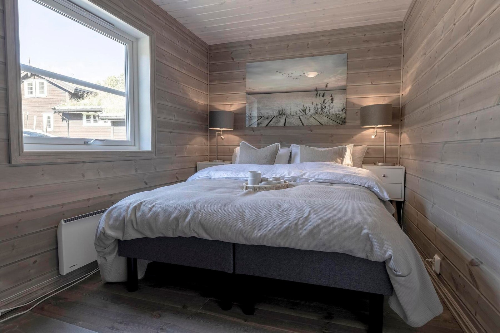 I hyttemodellen er det 2 gode soverom på hovedplan Galleribilde