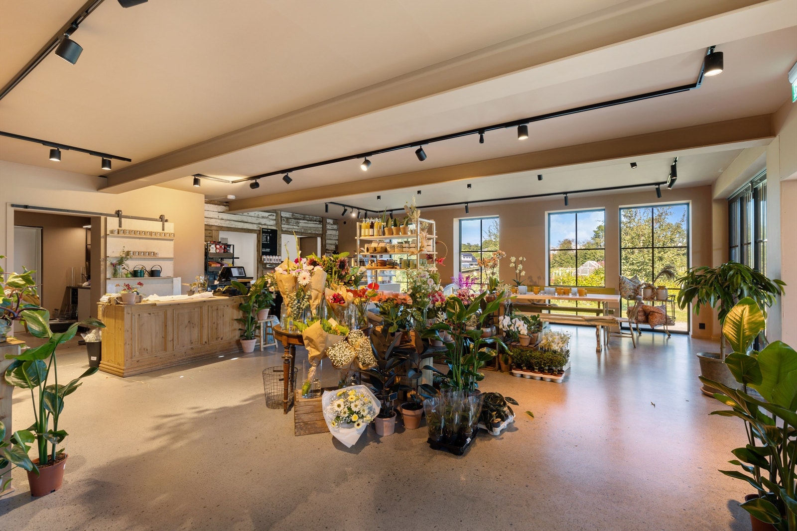 Bondens hage, den lokale blomsterbutikk Galleribilde