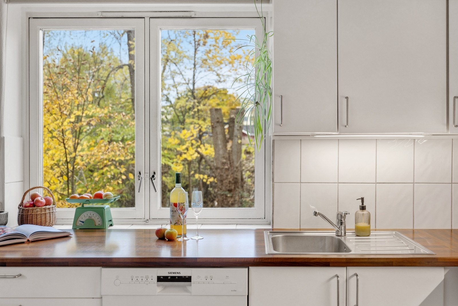 Her kan man stå å kokkelere og samtidig nyte utsikten! Galleribilde