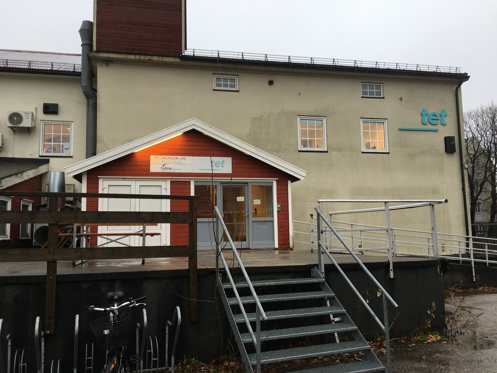 Inngangsparti Galleribilde