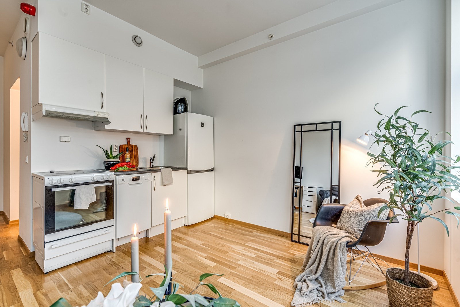 Åpen stue/kjøkken løsning Galleribilde