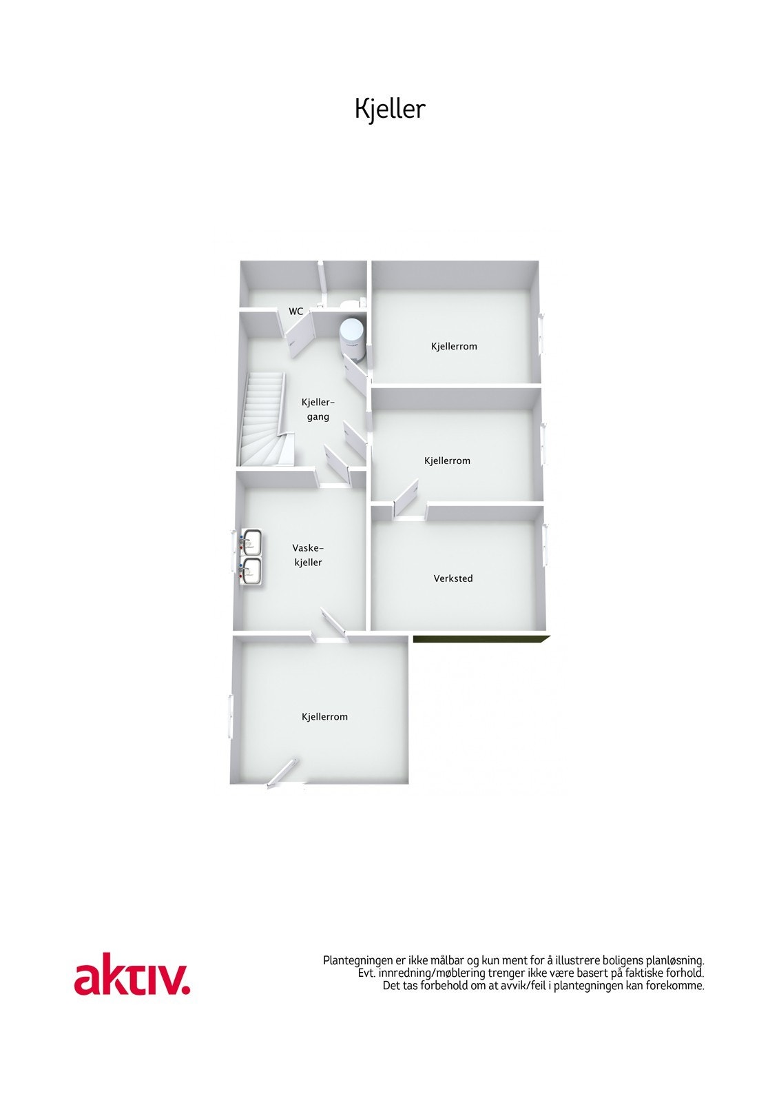 Tinngata 102 - 3D - Kjeller - Letterhead Galleribilde