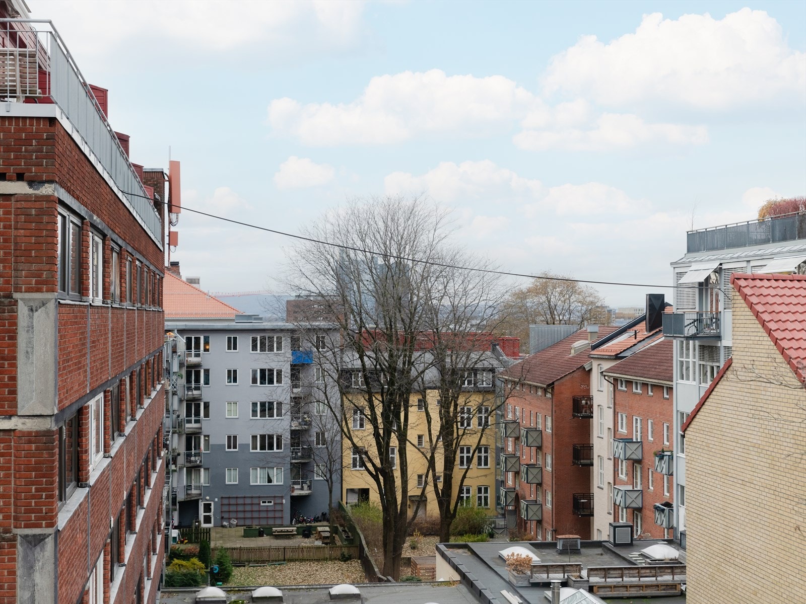 Utsikten fra leiligheten Galleribilde