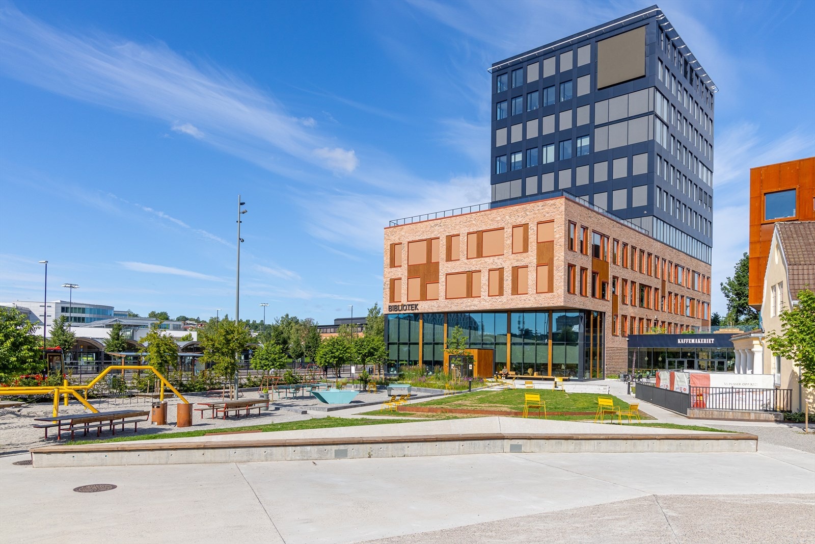 Lillestrøm Bibliotek Galleribilde