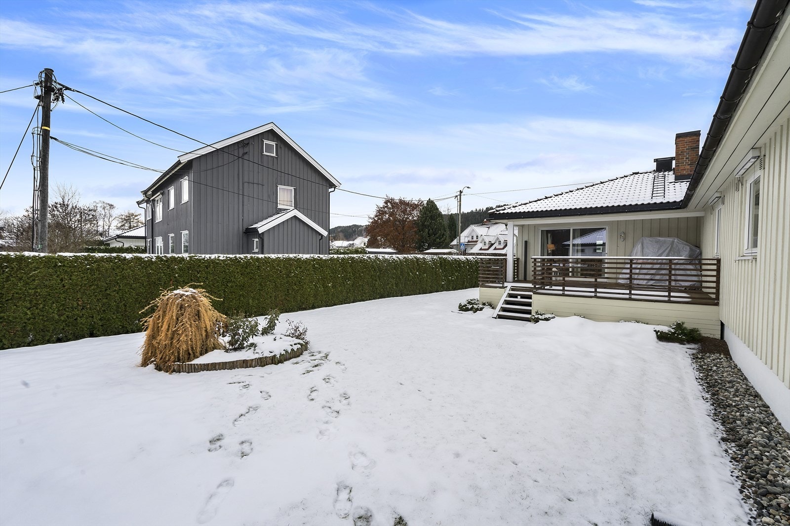 Pent opparbeidet hage Galleribilde