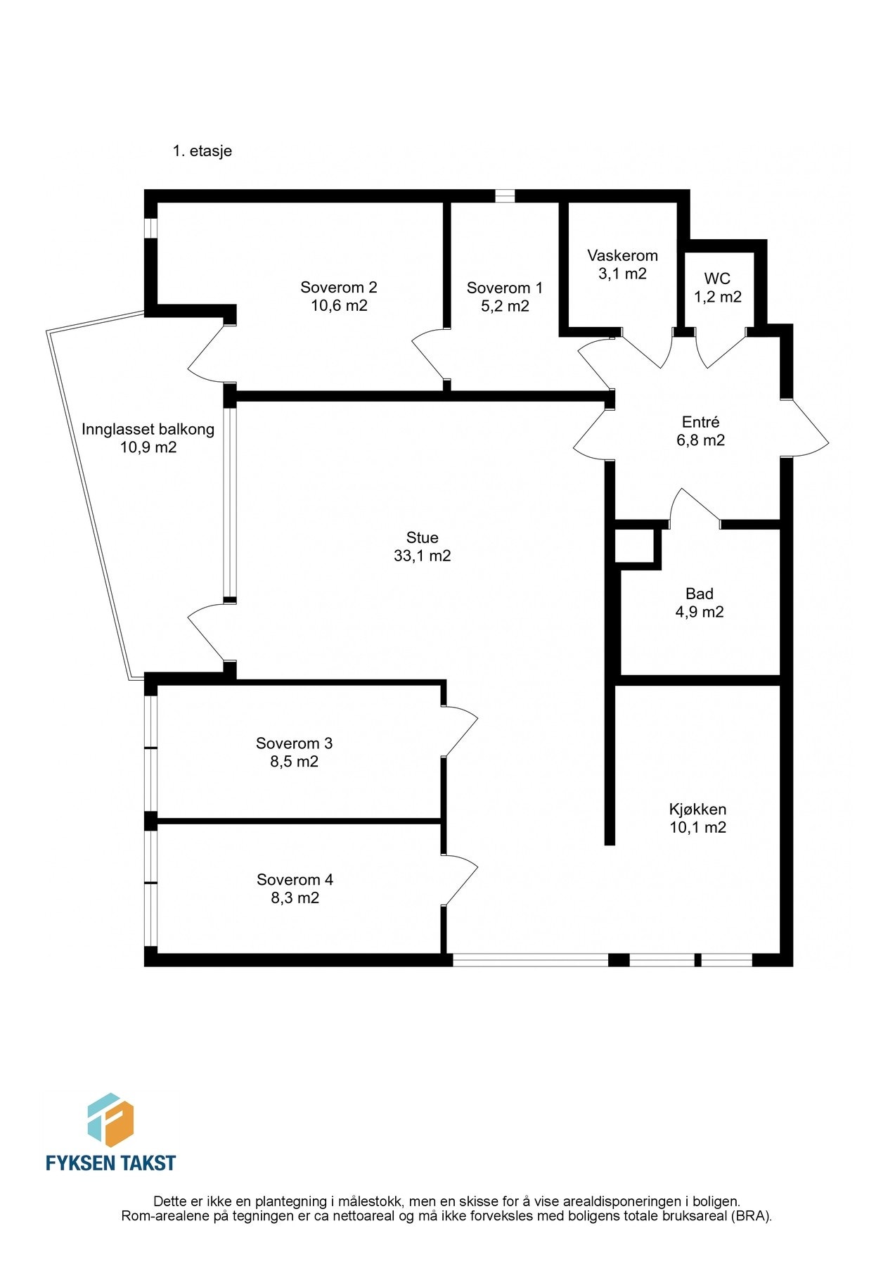 Planskisse. Galleribilde